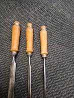 3 steek beitels nieuw 18 mm 10 mm 5 mm steekbeitel, Ophalen