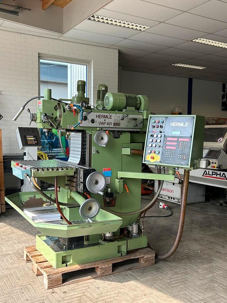 Hermle UWF 801 Heidenhain TNC 125, Doe-het-zelf en Verbouw, Gereedschap | Freesmachines, Gebruikt, Elektrisch, Overige soorten