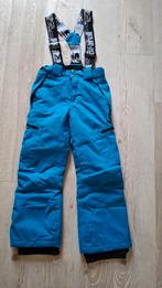 Blauwe skibroek Rehall 140, Broek, Jongen of Meisje, Ophalen of Verzenden, Zo goed als nieuw
