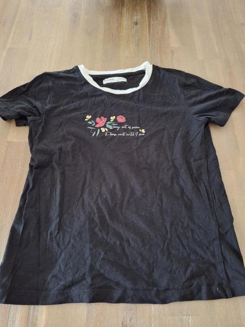 Pull & Bear t-shirt, zwart, maat S, Kleding | Dames, T-shirts, Zo goed als nieuw, Maat 36 (S), Zwart, Korte mouw, Ophalen of Verzenden