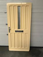 VOORDEUR HARDHOUT  gebruikt, Ophalen, Gebruikt, 80 tot 100 cm, Minder dan 200 cm