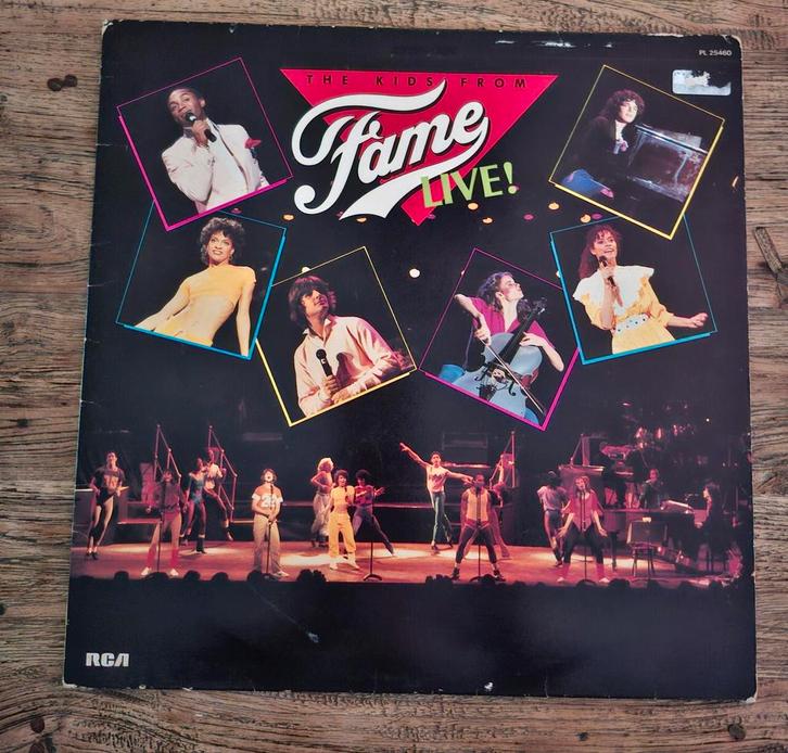 LP Fame - The Kids From Fame Live!, Cd's en Dvd's, Vinyl | Pop, Gebruikt, 1980 tot 2000, 12 inch, Ophalen