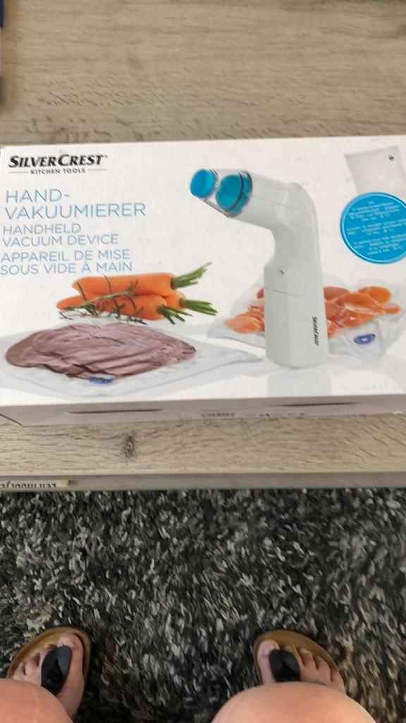 Hand vacumeerder te koop ., Witgoed en Apparatuur, Overige Witgoed en Apparatuur, Zo goed als nieuw, Ophalen of Verzenden