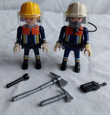 Playmobil 4914 Twee Brandweermannen beschikbaar voor biedingen