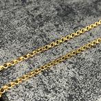 14k gouden ketting jasseron schakel model, Ophalen of Verzenden, Nieuw, Goud