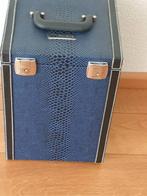 Nette hoge koffer, Sieraden, Tassen en Uiterlijk, Koffers, Hard kunststof, Slot, Minder dan 50 cm, Ophalen of Verzenden