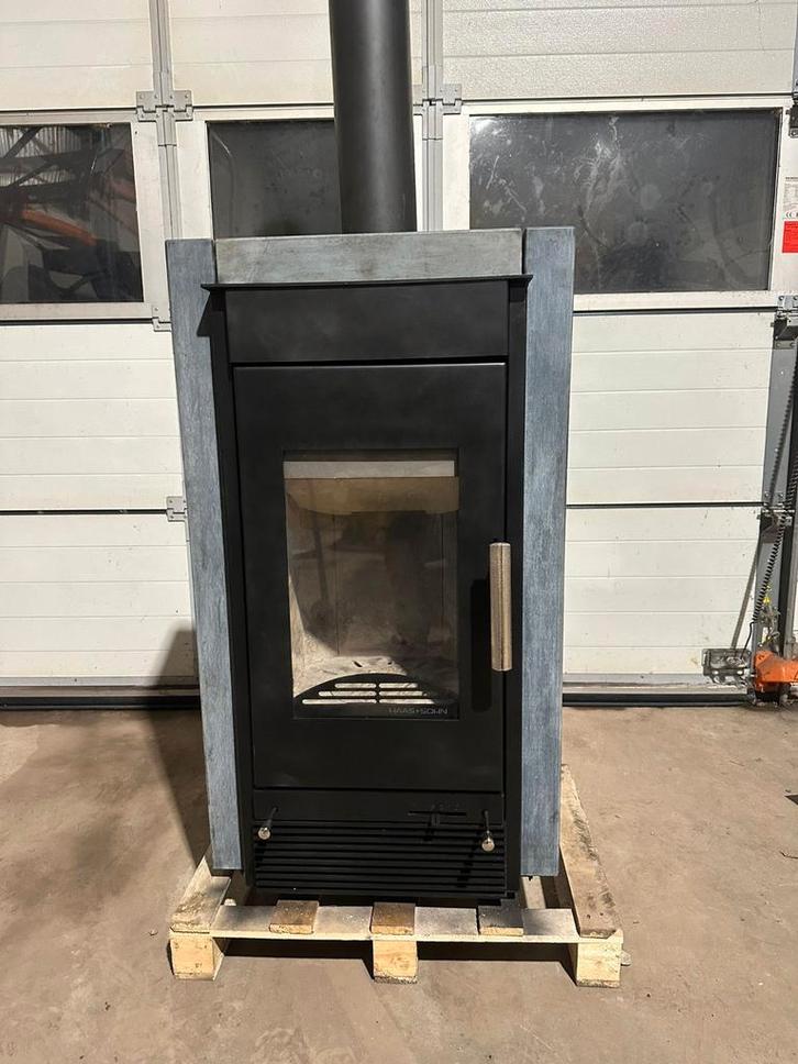 Houtkachel Haas+Sohn 9kw, Huis en Inrichting, Kachels, Zo goed als nieuw, Vrijstaand, Houtkachel, Hout, Ophalen of Verzenden