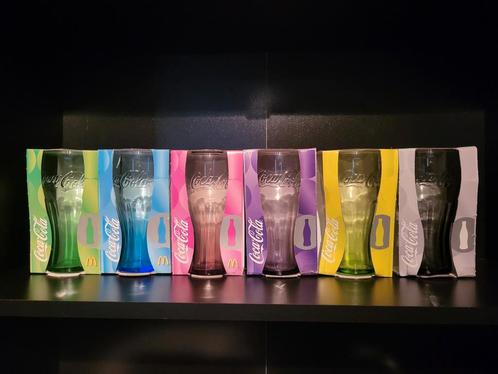 Complete set Coca Cola glazen Mc Donalds 2007 Nieuw ivp, Verzamelen, Glas en Borrelglaasjes, Nieuw, Frisdrankglas, Ophalen