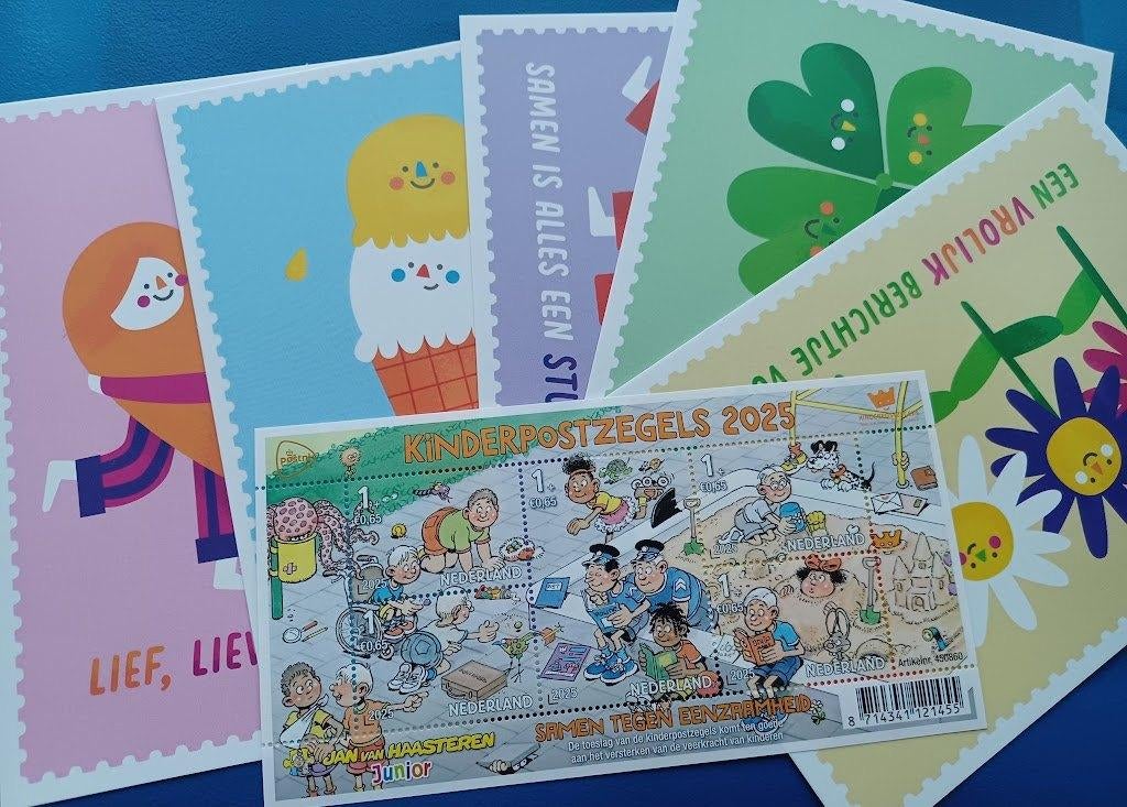 Postset Kinderpostzegels 2025 - Kaarten en kinderpostzegels, Verzenden, Na 1940, Postfris