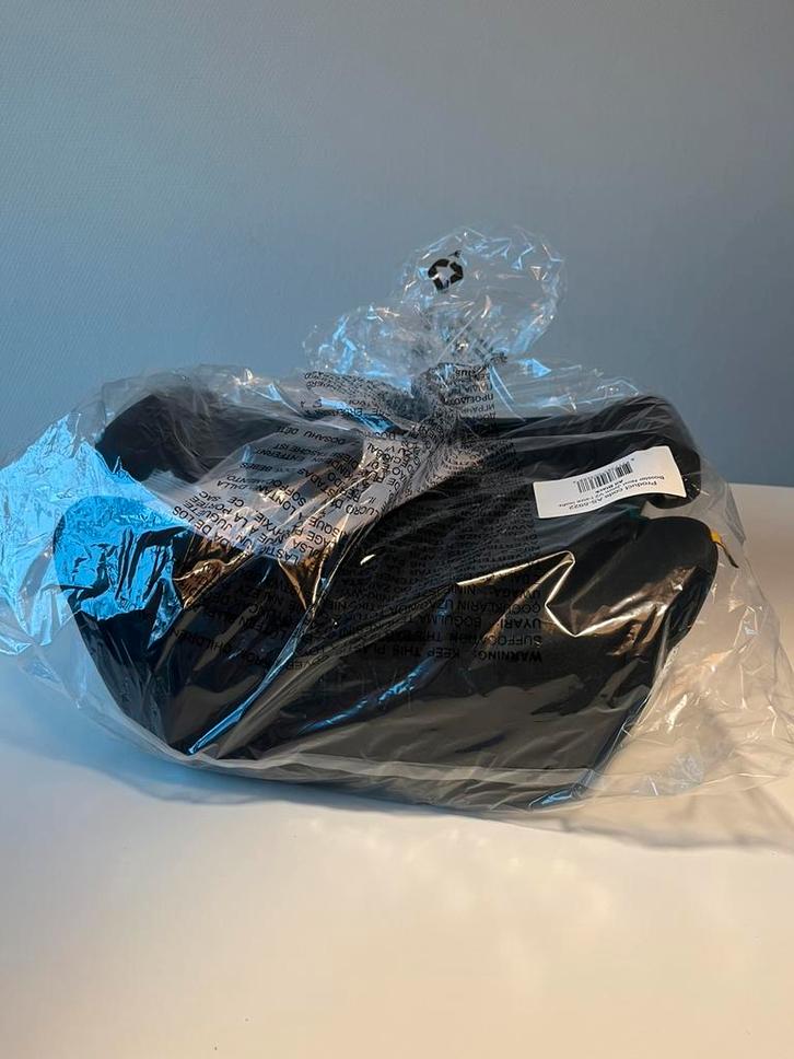 Booster Novi Baby Jimm V2 I-Size Isofix All Black, Kinderen en Baby's, Autostoeltjes, Nieuw, Overige merken, Isofix, Ophalen of Verzenden