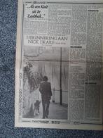 Nick Drake: 1948-1974 Herinneringen aan Nick A3 formaat, Ophalen of Verzenden, Foto of Kaart