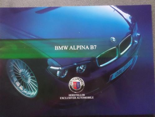 BMW Alpina B7 2003 Brochure, Boeken, Auto's | Folders en Tijdschriften, Zo goed als nieuw, BMW, Verzenden