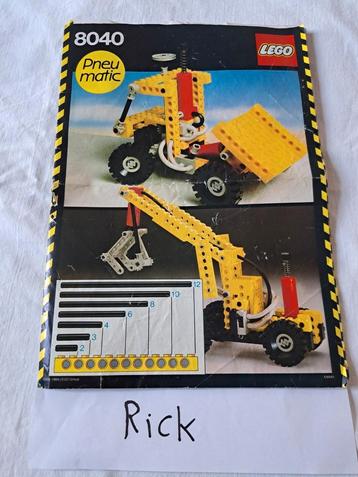 Technic lego set 8040 beschikbaar voor biedingen