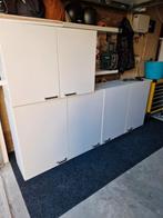 Keukenkastjes voor in de garage 6 stuks!, Huis en Inrichting, Keuken | Keukenelementen, 50 tot 100 cm, Minder dan 100 cm, 25 tot 50 cm