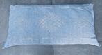 Marokkaans Sabra Kussen - van Rozenkelim 100 x 50, Ophalen, Zo goed als nieuw, Blauw, Rechthoekig