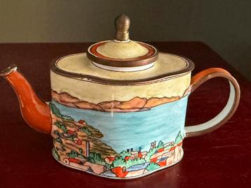 Cloisonne miniatuur theepotje beschikbaar voor biedingen