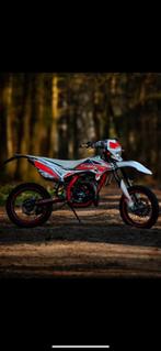 Bèta RR50 Track 2020 - Wit, Fietsen en Brommers, Brommers | Crossbrommers, 6 versnellingen, Gebruikt, 50 cc, Ophalen