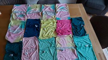 9 rekbare kaften van de Hema (blauw en groen zijn verkocht) beschikbaar voor biedingen