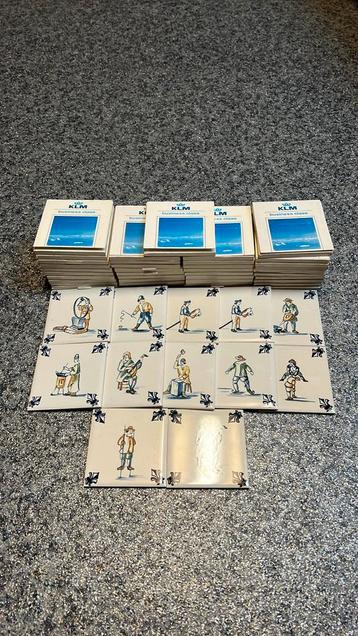 ✈️51 KLM tegeltjes✈️ beschikbaar voor biedingen
