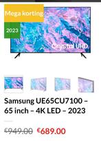 Samsung 65CU7100 65 inch, Audio, Tv en Foto, Televisiebeugels, Nieuw, Ophalen of Verzenden