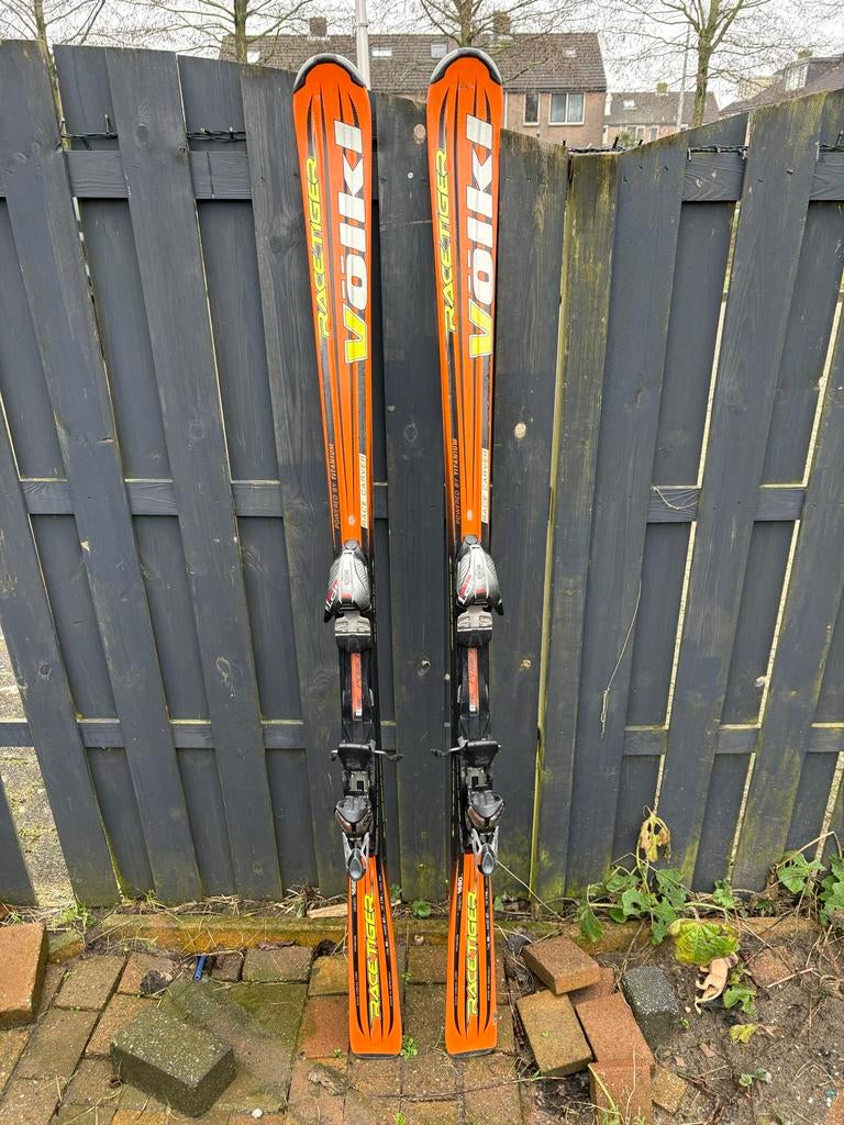 Völkl Racetiger Carve Ski's - 168cm, 160 tot 180 cm, Gebruikt, Carve, Skiën