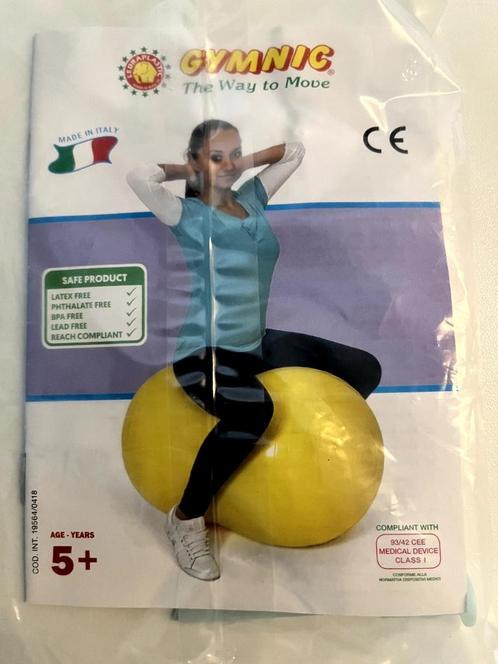 Gymnic - Physio Roll - Blauwe Pindabal - 70 cm, Sport en Fitness, Fitnessmaterialen, Zo goed als nieuw, Fitnessbal, Armen, Benen