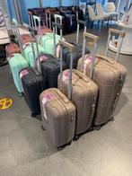 NIEUW Hardcase Reiskoffers Set van 3 Beige/Zwart/Groen/Roze, Ophalen of Verzenden, Nieuw, Hard kunststof