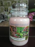 YANKEE CANDLE geurkaars "TRANQUIL GARDEN" Large Jar, Overige materialen, Overige kleuren, Nieuw, Ophalen of Verzenden