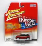 JOHNNY LIGHTNING MINI COOPER “S” ROOD/ WIT DAK  1/64 MINT, Ophalen of Verzenden, Nieuw, Auto