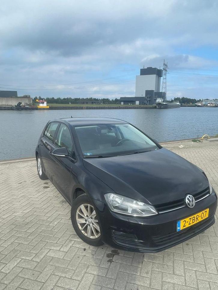Volkswagen Golf 1.4 TSI 90KW DSG 2014 Zwart, Auto's, Volkswagen, Bedrijf, Golf, ABS, Adaptieve lichten, Adaptive Cruise Control