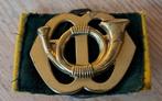 Baret Embleem Garde Jagers, Ophalen of Verzenden, Landmacht, Nederland, Embleem of Badge