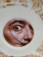 Vintage gouden wandbordje Salvador Dali, Ophalen of Verzenden, Nieuw