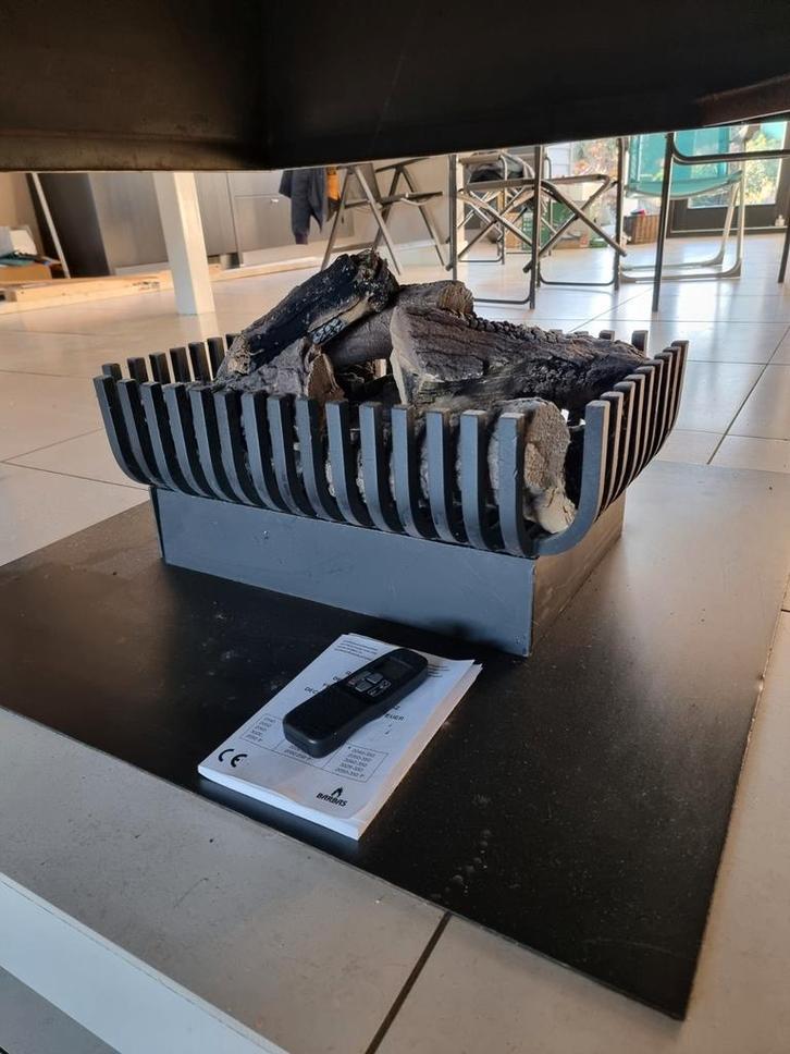 Barbas gashaard met afstandsbediening, Huis en Inrichting, Haarden, Gebruikt, Gashaard, Ophalen