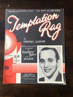 Muziek Temptation Rag van Henri Lodge voor piano, Muziek en Instrumenten, Bladmuziek, Overige soorten, Zang, Overige genres, Ophalen of Verzenden