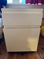 Witte Kastje met Laden, Huis en Inrichting, Kasten | Ladekasten, Overige materialen, Minder dan 50 cm, 1 of 2 laden, Ophalen of Verzenden