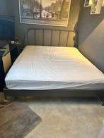 Ikea bed, Huis en Inrichting, Slaapkamer | Bedden, 160 cm, Grijs, Ophalen of Verzenden, 210 cm