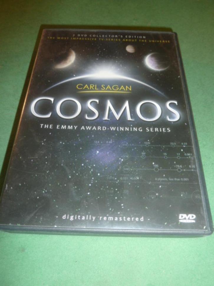 Cosmos Carl Sagan 7 dvd-box, Cd's en Dvd's, Dvd's | Documentaire en Educatief, Zo goed als nieuw, Wetenschap of Techniek, Boxset