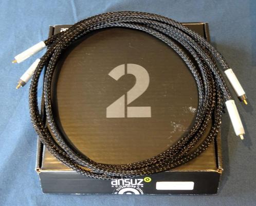 Ansuz Acoustics Signalz P2 RCA interlink, Audio, Tv en Foto, Audiokabels en Televisiekabels, Zo goed als nieuw, Interlink-kabel