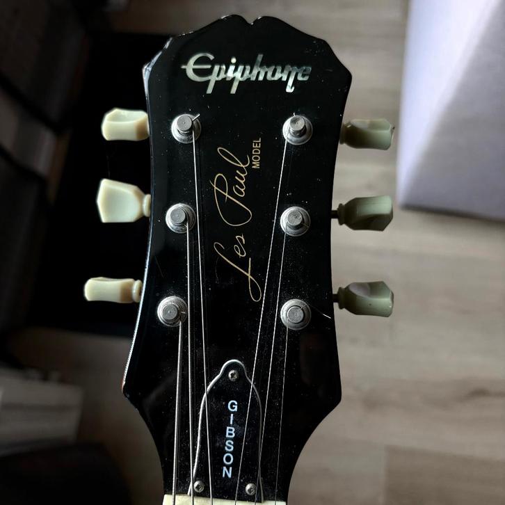 Vintage 1987 Epiphone Les Paul Standard Korean (Samick), Muziek en Instrumenten, Snaarinstrumenten | Gitaren | Elektrisch, Gebruikt