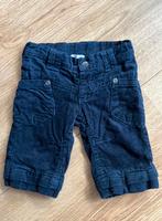 Broekje, ribstof, gevoerd, donkerblauw, maat 56, Broekje, Ophalen of Verzenden, Zo goed als nieuw, Hema