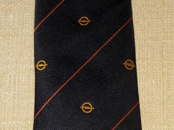 Opel auto stropdas met rode en gele strepen beschikbaar voor biedingen