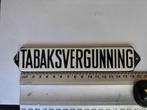 Emaille bord tabaksvergunning, Antiek en Kunst, Antiek | Emaille, Ophalen of Verzenden