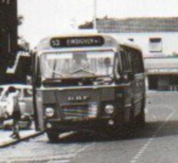 Asten Markt met o.a. DAF bus, A&O supermarkt 1971 beschikbaar voor biedingen