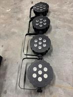 4 stuks Showtec compact par zwart, Ophalen, Showtec, ., Zo goed als nieuw