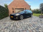 Unieke BMW 5-Serie 530D Touring XD M pakket 2013 Grijs, Auto's, BMW, Automaat, Beige, 2993 cc, Stationwagon
