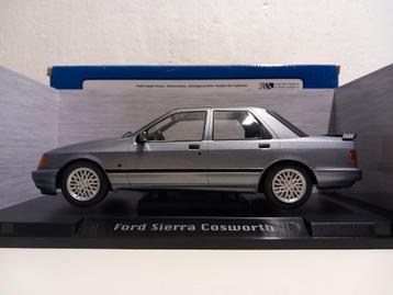 Ford Sierra Cosworth sedan metallic light blue Mcg 1:18 KRD beschikbaar voor biedingen