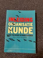 Loek ten Berge - Inleiding organisatiekunde, Boeken, Ophalen of Verzenden, Zo goed als nieuw, Loek ten Berge; Marco Oteman