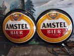 amstel bier schild reclame, Verzamelen, Ophalen, Gebruikt, Reclamebord