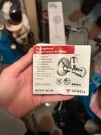 Schell Hoekregelkraan - Nieuw in doos, Ophalen of Verzenden, Nieuw, Chroom, Kraan