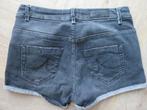 Donker grijze korte LTB Judie spijkerbroek maat XS, Verzenden, Zo goed als nieuw, LTB, W27 (confectie 34) of kleiner